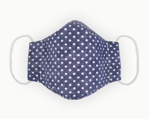 Amalgamation Of Faded Jeans And Polka Dots