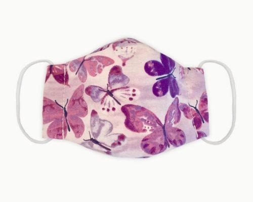Butterfly In Pinkish Purple
