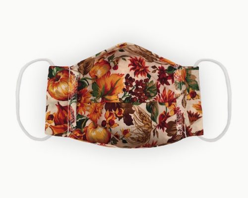 Alternative view of Harvest Flowers, Children Sized Mask