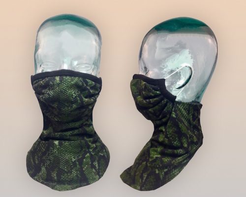 "Mossy Kundalini" Turtleneck Mask Bandana