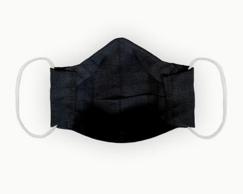 Alternative view of Black Linen With Stripes